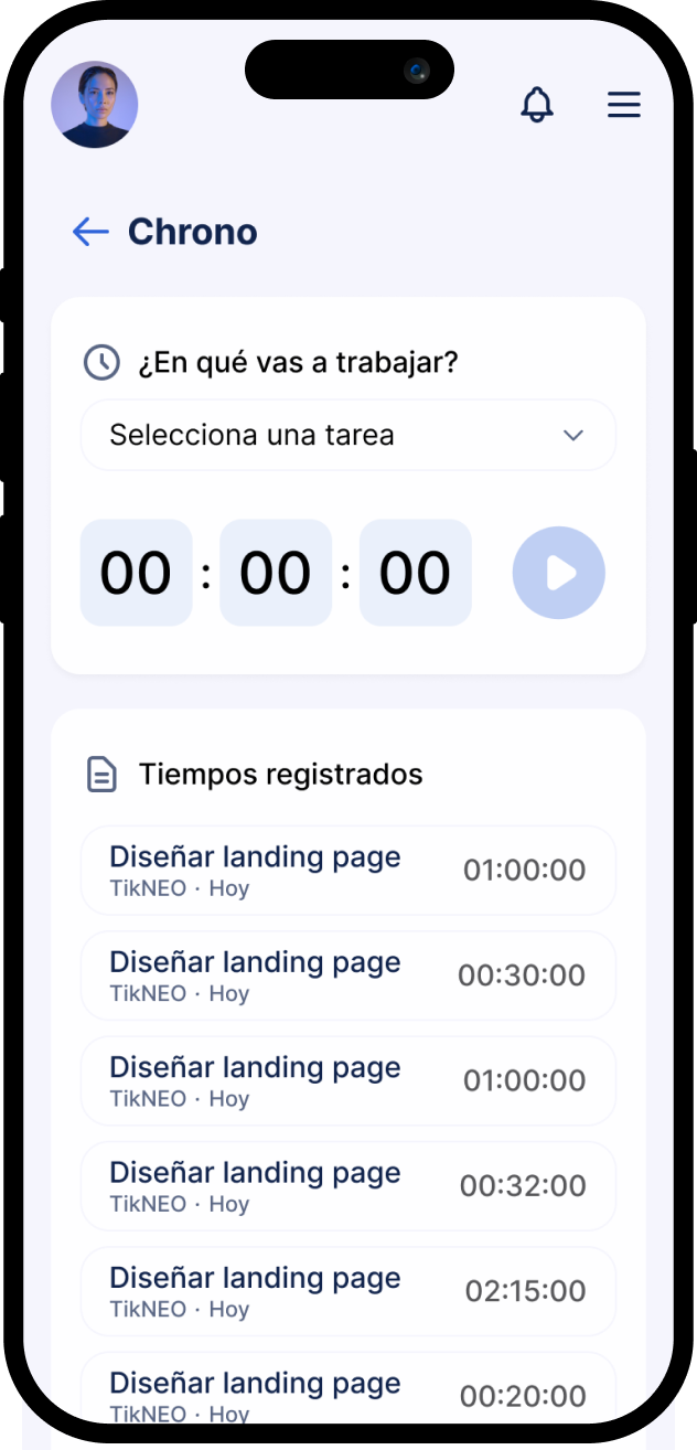 TikNEO Chrono
